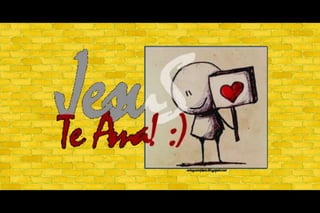 Jesus te ama (: