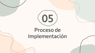 05
Proceso de
Implementación
 