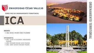 MORFOLOGIA URBANA ARQUITECTURA - HISTORIA ICA | PDF