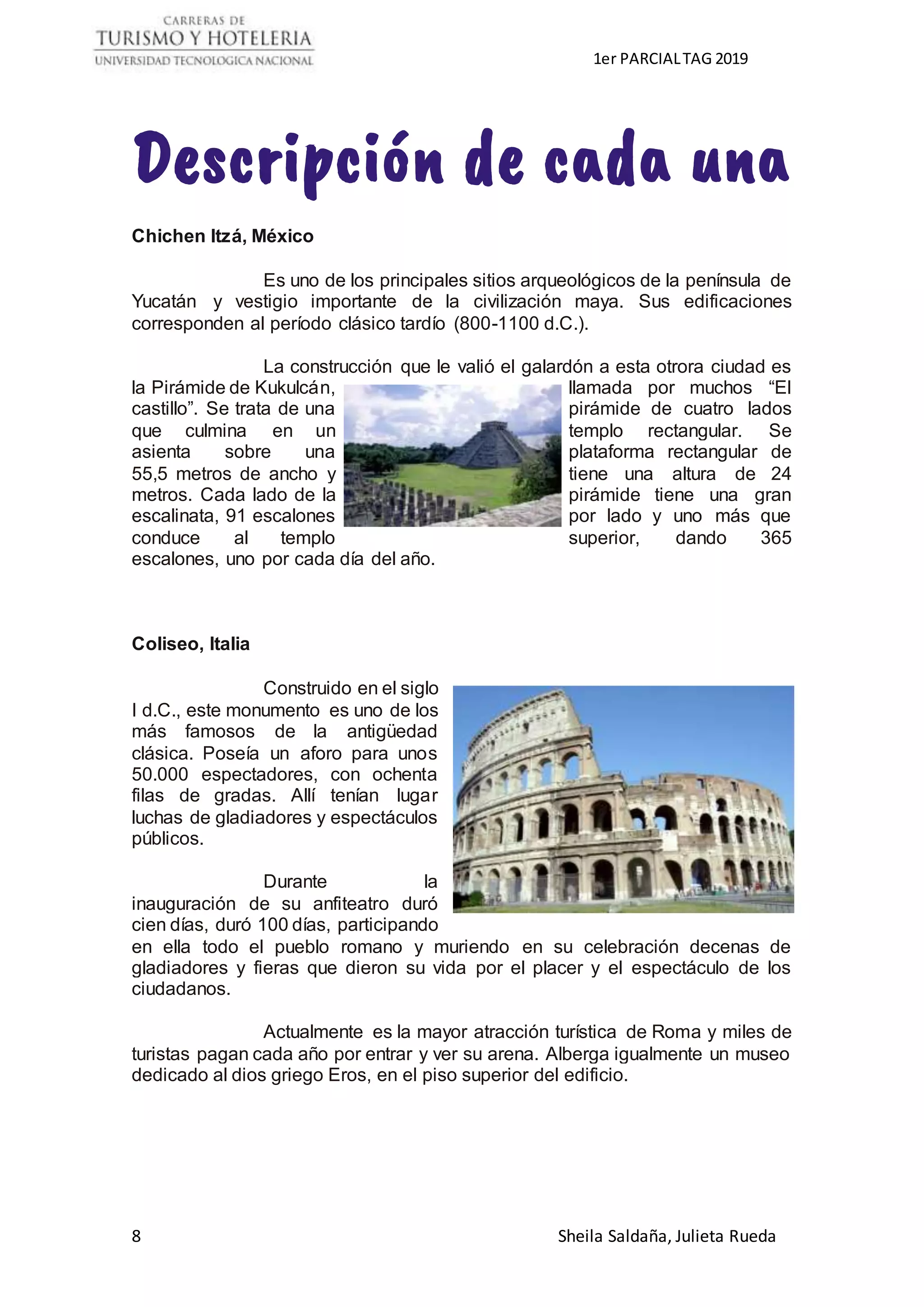 Copia de las 7 maravillas del mundo blog | PDF