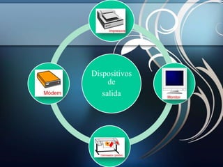 Dispositivos
     de
   salida
 