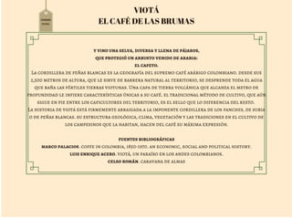 MÁS ALLÁ DE LAS MONTAÑAS. VIOTÁ