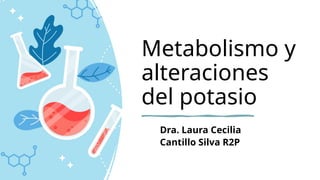 Metabolismo y alteraciones del potasio 2024 | PPTX