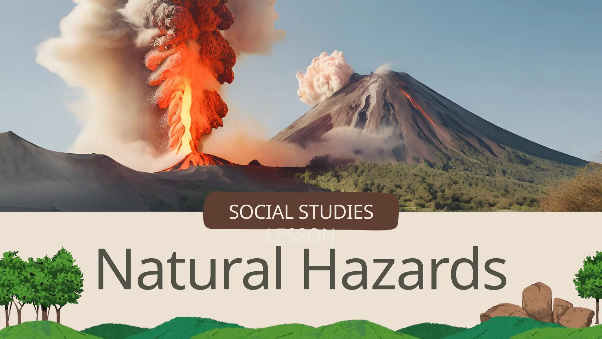 Natural Hazards Lesson, Qué es un peligro natural? | PPTX
