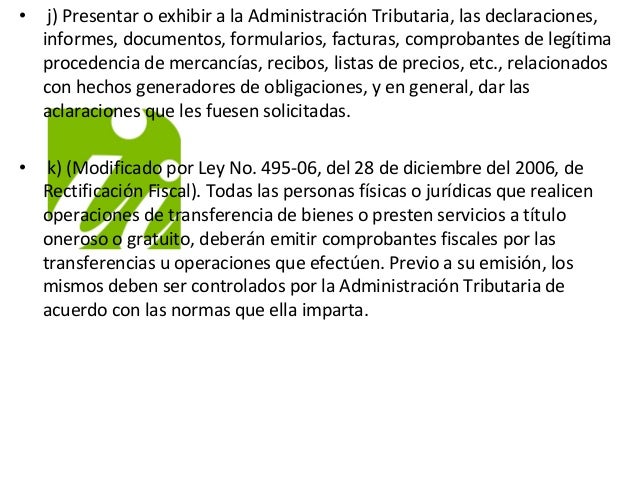 ADMINISTRACIÓN TRIBUTARIA (DEBERES Y OBLIGACIONES, NORMAS