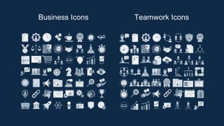 Business Icons Teamwork Icons
 