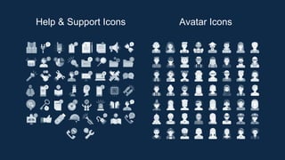 Help & Support Icons Avatar Icons
 