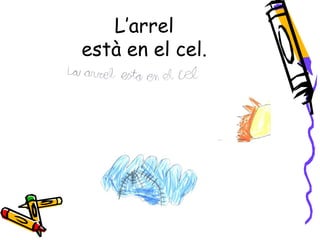 L’arrel
està en el cel.
 