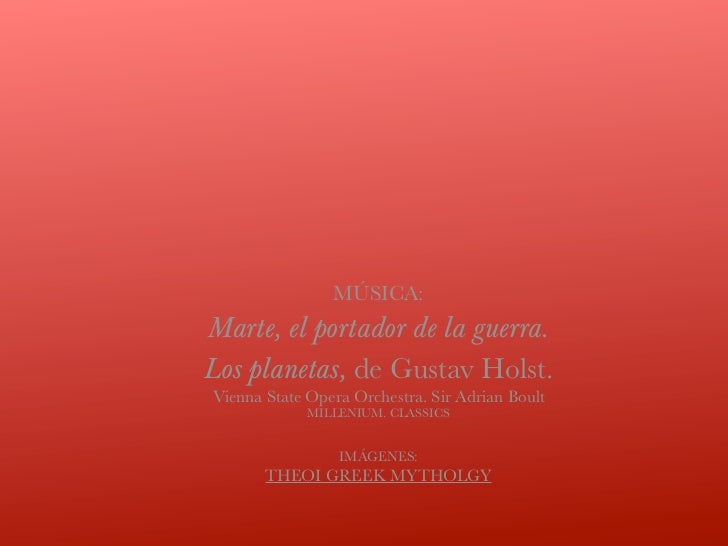 Gustav Holst Sir Adrian Boult Vienna State Opera Orchestra And Vienna Academy Chorus The Planets Gustav Holst Sir Adrian Boult Vienna State Opera Orchestra And Vienna Academy Chorus The Planets