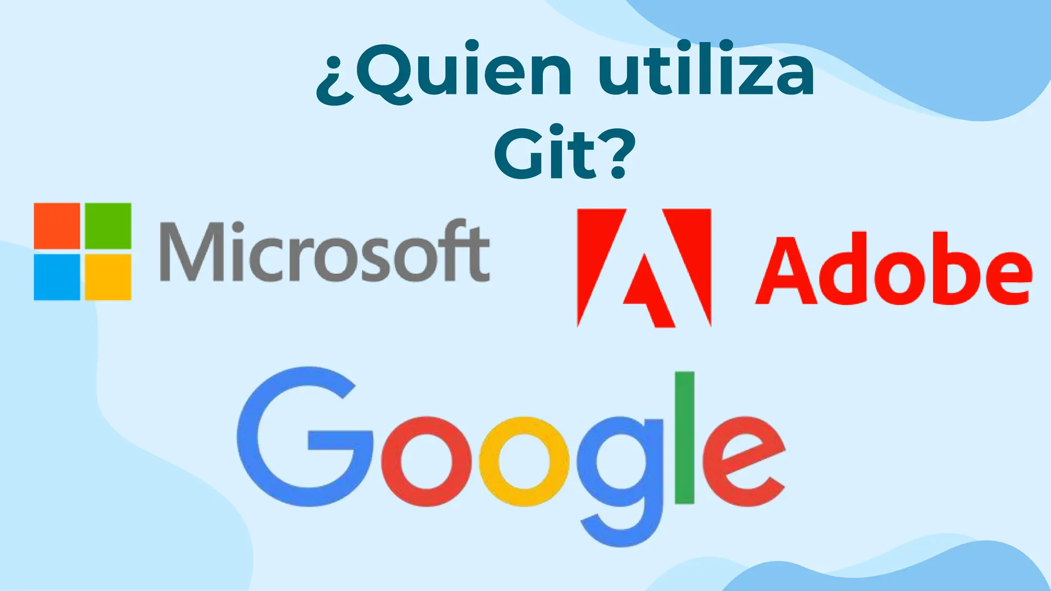 ¿Quien utiliza
Git?
 