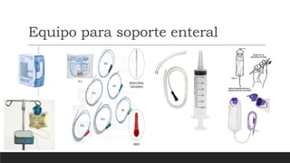 Equipo para soporte enteral
 
