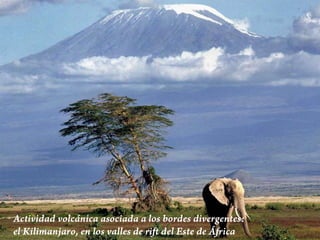 Uno de los valles de rift del Este de África