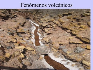 Fenómenos volcánicos 