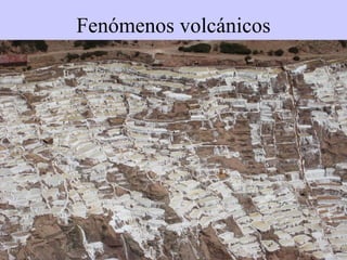 Fenómenos volcánicos 