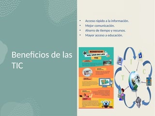 El Impacto de las TIC en la Sociedad Moderna: Educación, Salud y ...