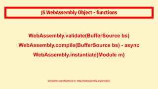 Introduction to webassembly | PDF