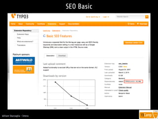 !
William Sbarzaglia - Intera
SEO Basic
 