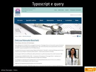 !
William Sbarzaglia - Intera
Typoscript e query
 