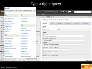 !
William Sbarzaglia - Intera
Typoscript e query
 