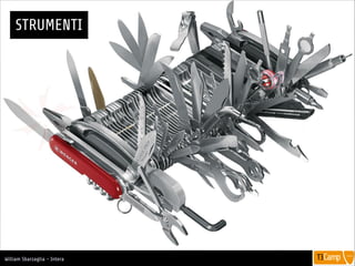 !
William Sbarzaglia - Intera
STRUMENTI
 
