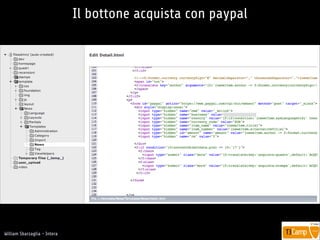 !
William Sbarzaglia - Intera
Il bottone acquista con paypal
 