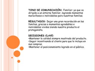 Tener variedad de ropa con distintos diseños para que así el cliente tenga de donde escoger.