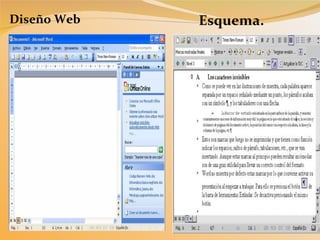 Diseño Web Esquema.  