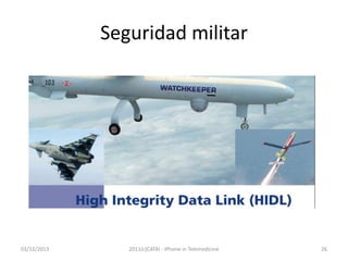 Seguridad militar

03/12/2013

2011(c)CATAI - iPhone in Telemedicine

26

 