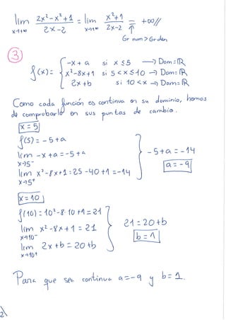 Examen tipo II 1ºBACH CCSS