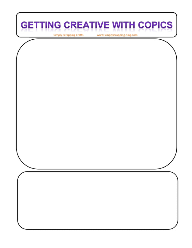 Copic swatch sheet PDF