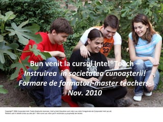 Copie curs1 intel-teach nov. 2010