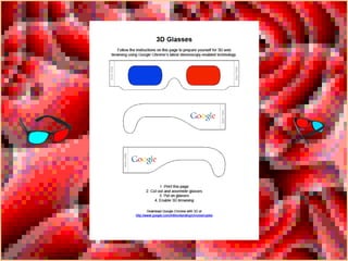 3D Powerpoint (3D glasses needed)