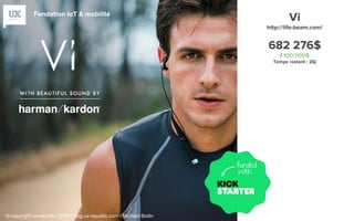 Fondation IoT & mobilité
Vi
http://life-beam.com/
682 276$
/ 100.000$
Temps restant : 26j
© copyright ux-republic 2016 - blog.ux-republic.com - Michael Boitin
 