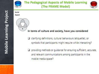 Mobile Learning Project
 
