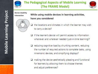 Mobile Learning Project
 