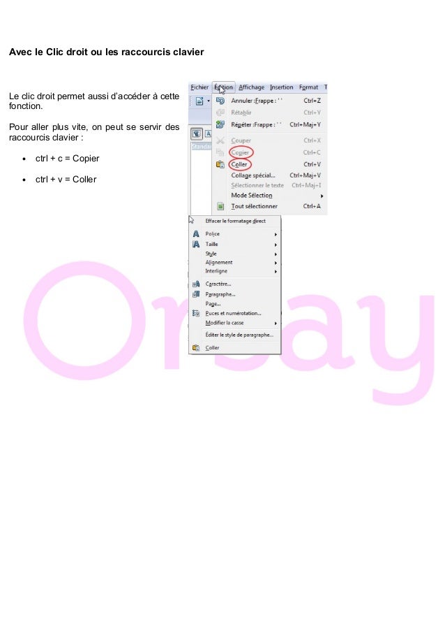 Copier coller