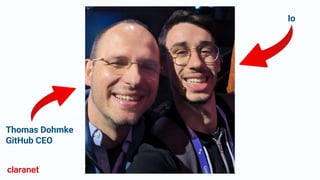 Thomas Dohmke
GitHub CEO
Io
 