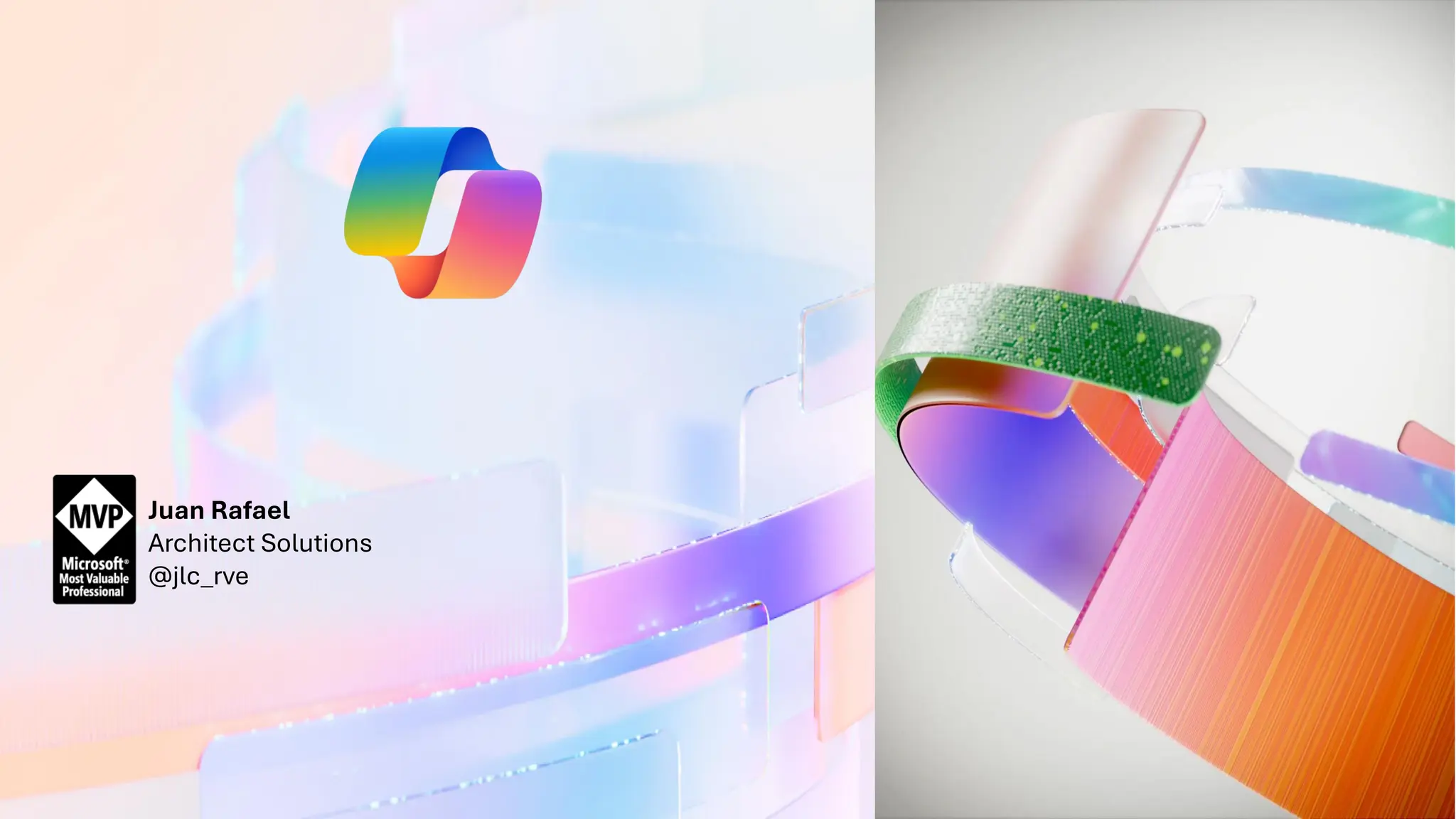 Microsoft Confidential: Content is shared under NDA with Microsoft CAB members
Juan Rafael
Architect Solutions
@jlc_rve
 