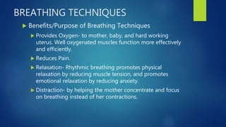 Coping strategies in labour | PPTX