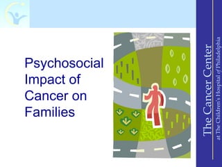 Families
        Impact of
        Cancer on
        Psychosocial




 The Cancer Center
at The Children’s Hospital of Philadelphia
 