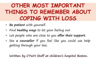COPING WITH LOSS.pptx