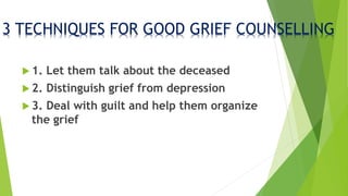 Coping with loss death grief | PPTX