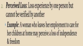 Coping with loss death grief | PPTX