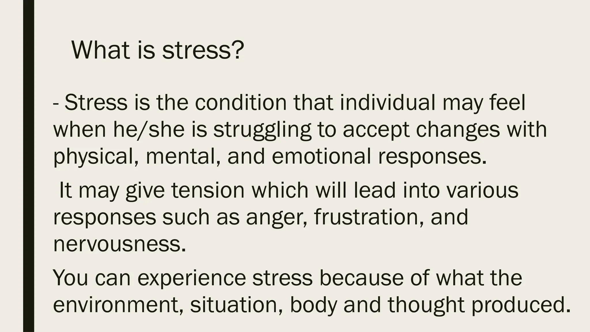 Coping with stress in middle and late adolescence pptx