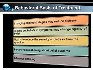 Behavioral Basis of Treatment 