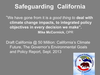 Planning for the Future: Sea Level Rise in California | PPTX
