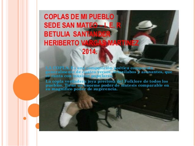 Coplas De Mi Pueblo Betulia Santander