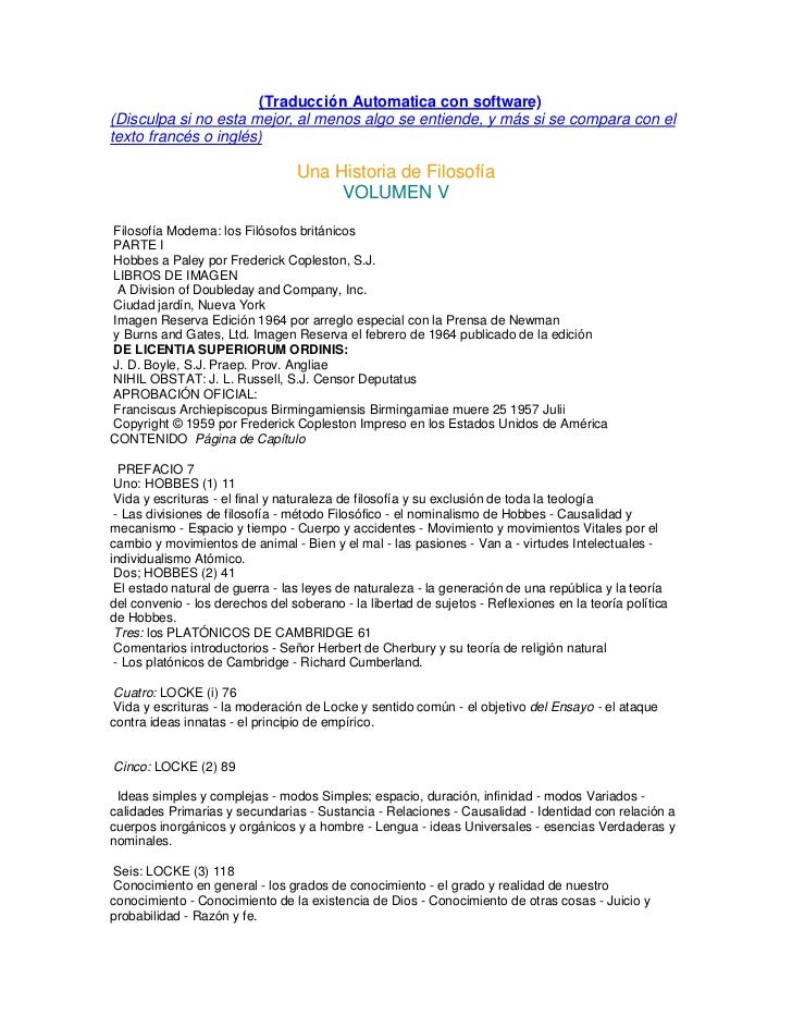 Copleston Historia Filosofia 3 Pdf