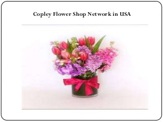 Copley Flower Shop Network in USA

 
