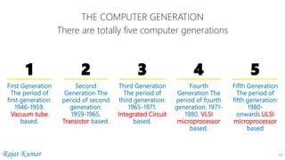 Computer Generation | PPT